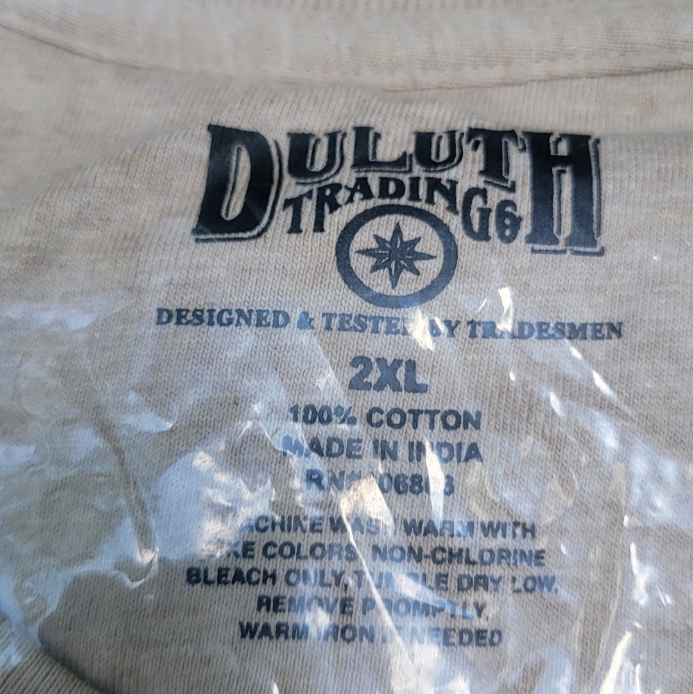 Duluth Trading Longtail Tee (Short sleeve) camel